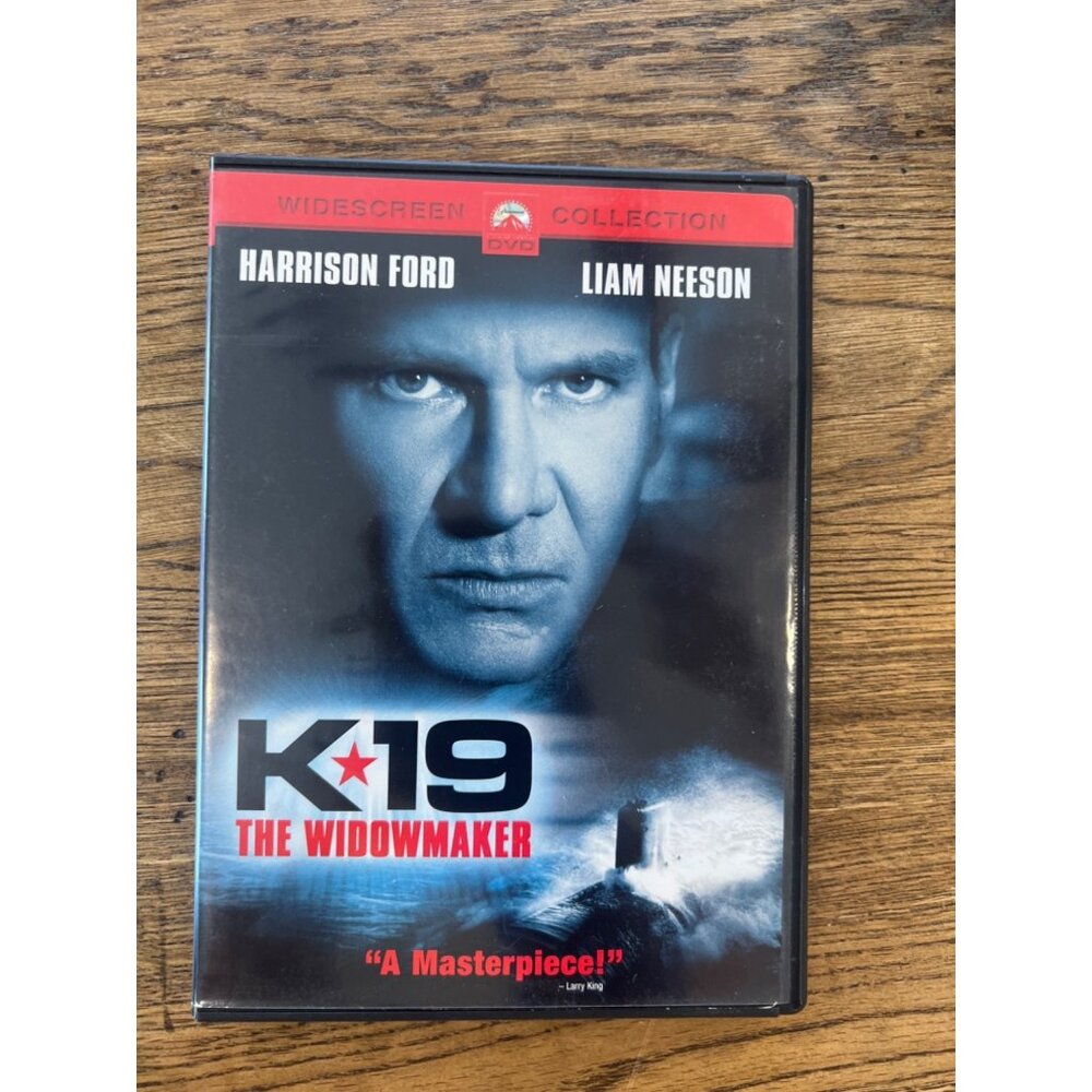 K-19 The Widowmaker 2002 DVD Harrison Ford Liam Neeson Drama Thriller Pre-Owned